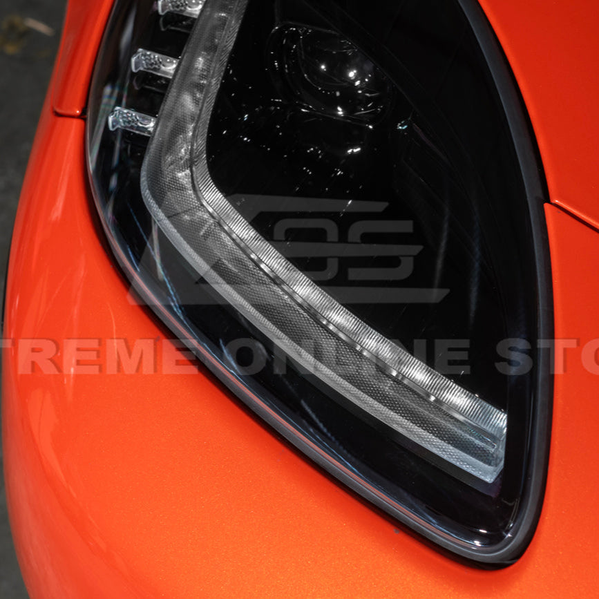 2005-13 Corvette C6 l C7 Style Projector LED Sequential Signal Turn Headlights