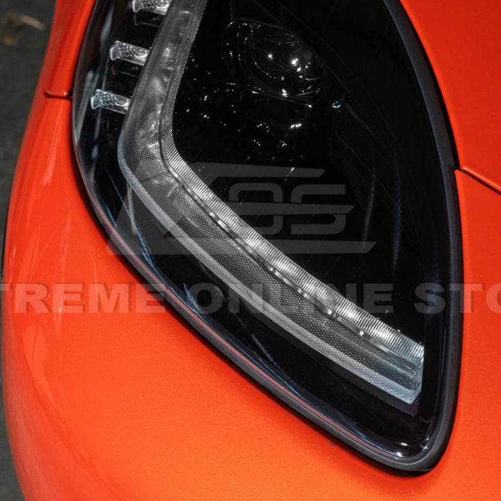 2005-13 Corvette C6 l C7 Style Projector LED Sequential Signal Turn Headlights