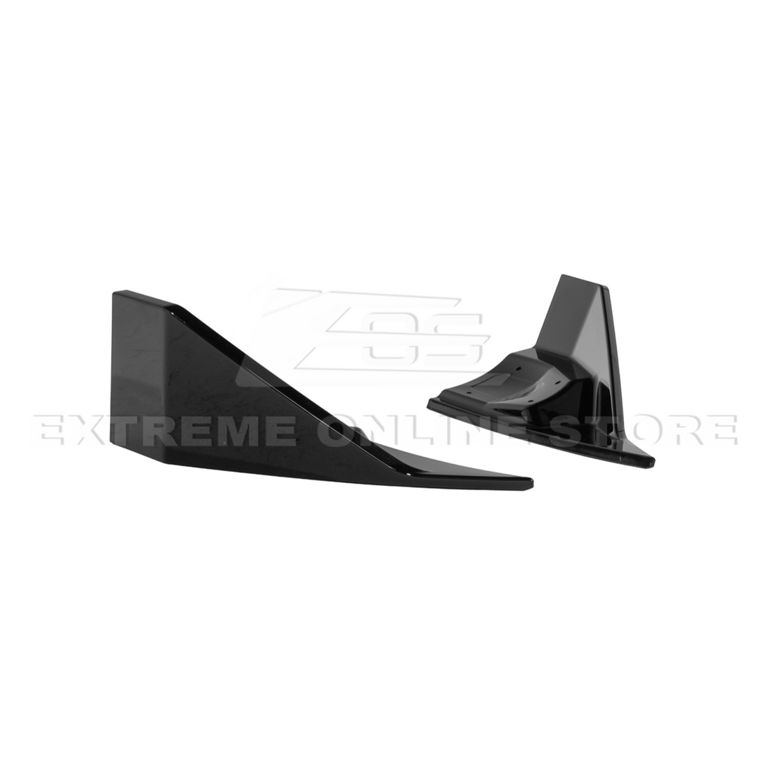 2024-Up Tesla Model 3 Track Style Rear Bumper Diffuser Lip