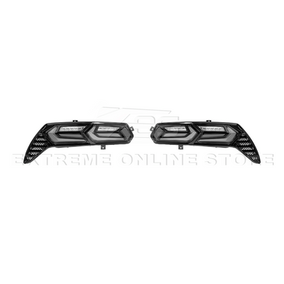 2014-19 Corvette C7 Smoke / Clear Lens Rear Taillight