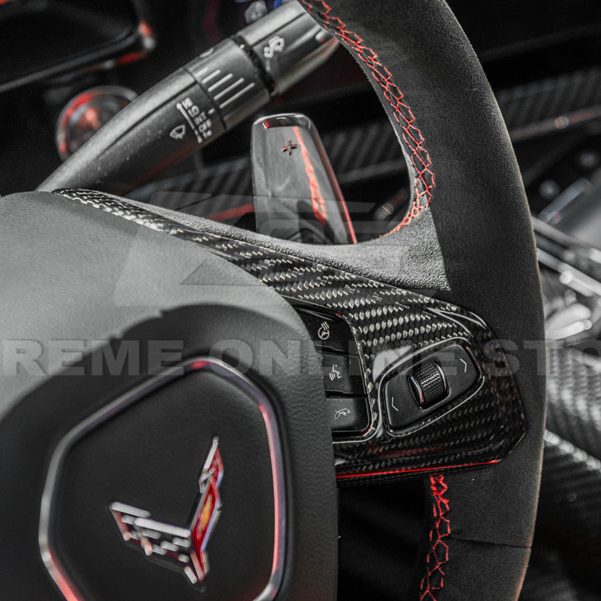 Corvette C8 Steering Wheel Trim Cover