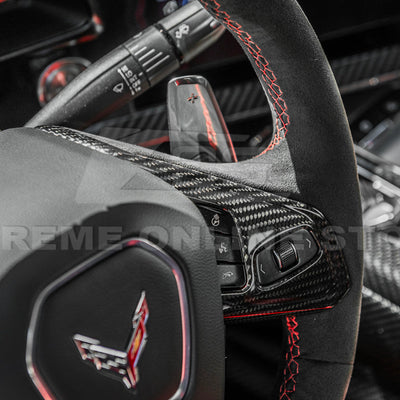 Corvette C8 Steering Wheel Trim Cover