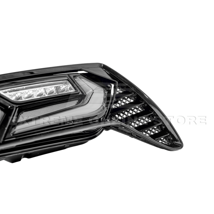 2014-19 Corvette C7 Smoke / Clear Lens Rear Taillight