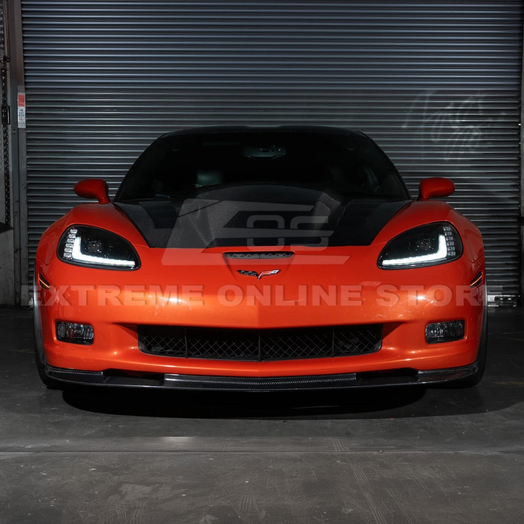 2005-13 Corvette C6 l C7 Style Projector LED Sequential Signal Turn Headlights