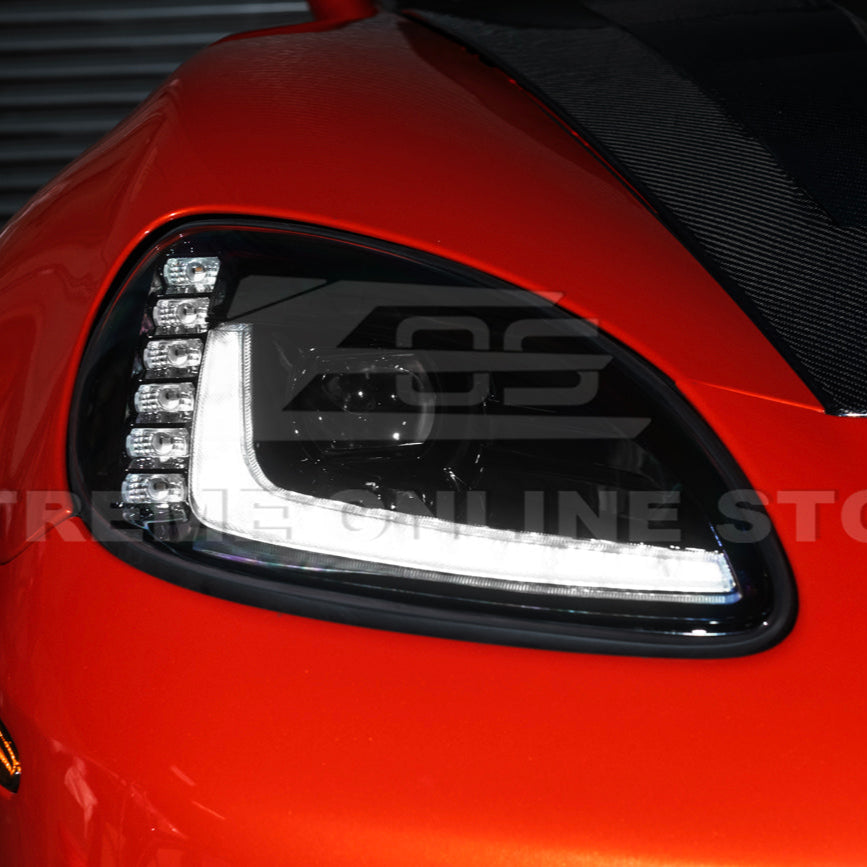 2005-13 Corvette C6 l C7 Style Projector LED Sequential Signal Turn Headlights