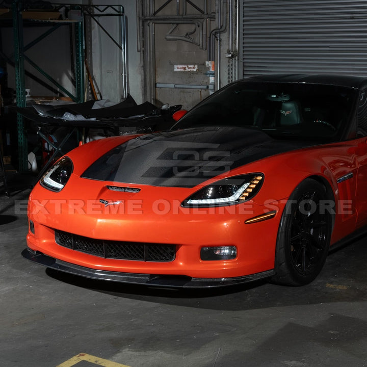 2005-13 Corvette C6 l C7 Style Projector LED Sequential Signal Turn Headlights