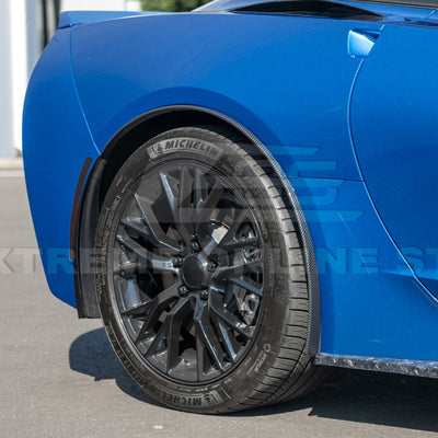 Corvette C7 Base Carbon Flash Front & Rear Quarter Extension Pair