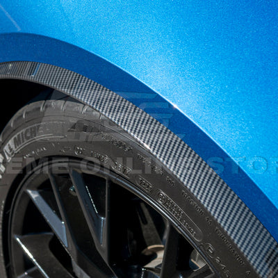 Corvette C7 Base Carbon Flash Front & Rear Quarter Extension Pair