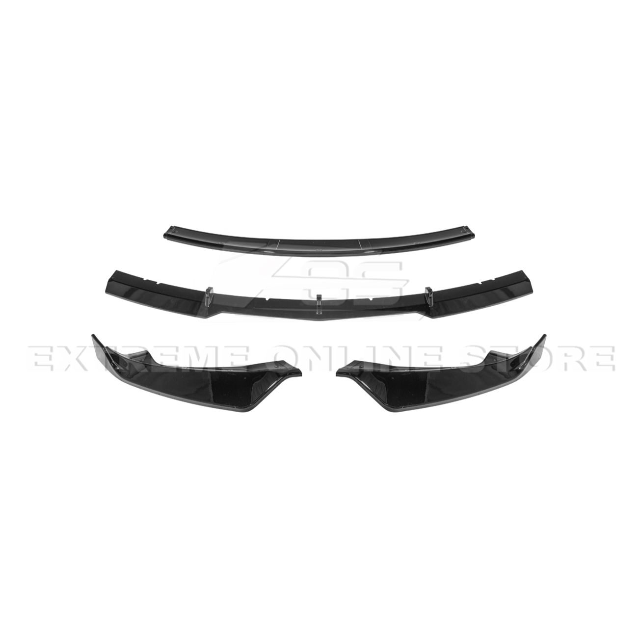 2024-Up Tesla Model 3 Front Bumper Lip Splitter