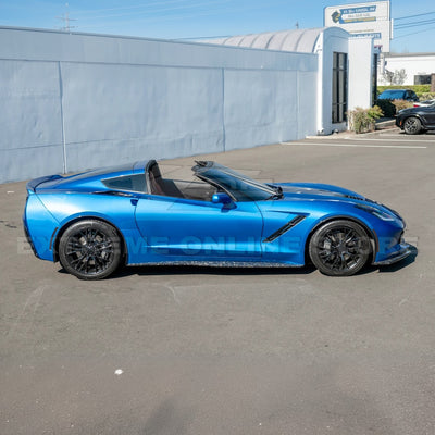 Corvette C7 Base Carbon Flash Front & Rear Quarter Extension Pair