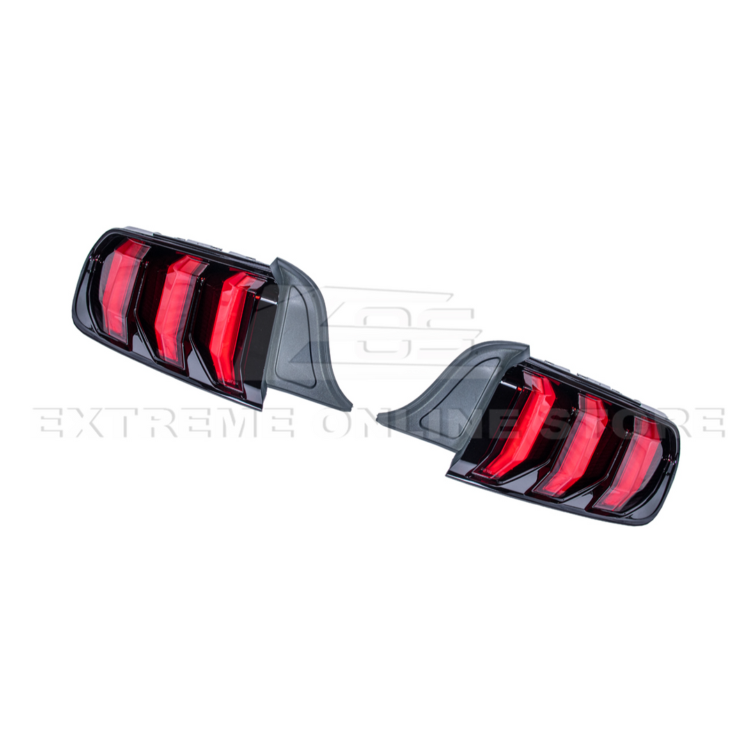 2015-23 Ford Mustang Signal LED XB RED / Clear Rear Taillight