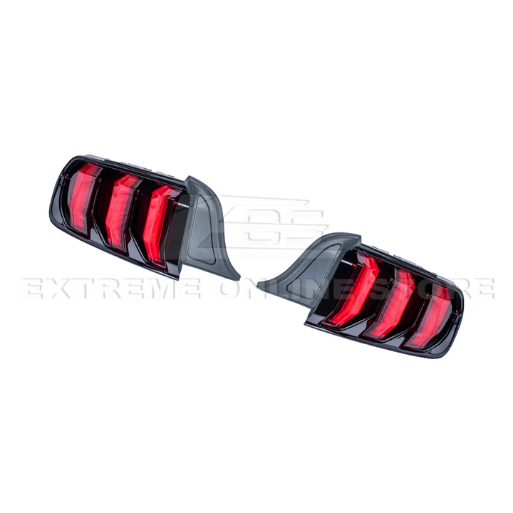 2015-23 Ford Mustang Signal LED XB RED / Clear Rear Taillight