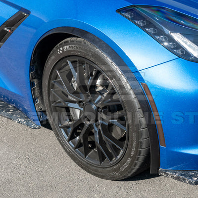 2014-19 Corvette C7 Base Carbon Flash Front & Rear Quarter Extension Pair