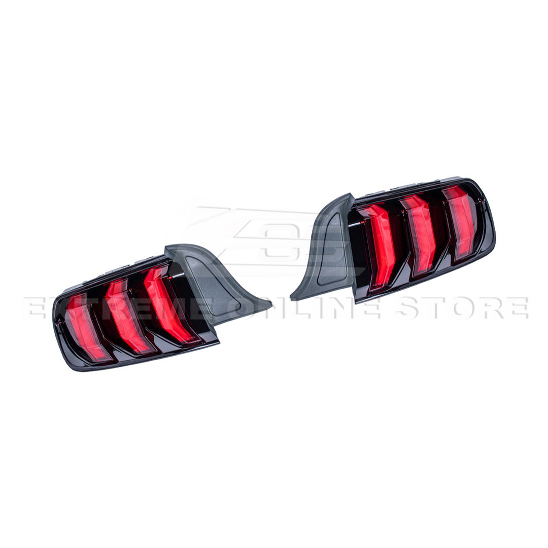 2015-23 Ford Mustang Signal LED XB RED / Clear Rear Taillight