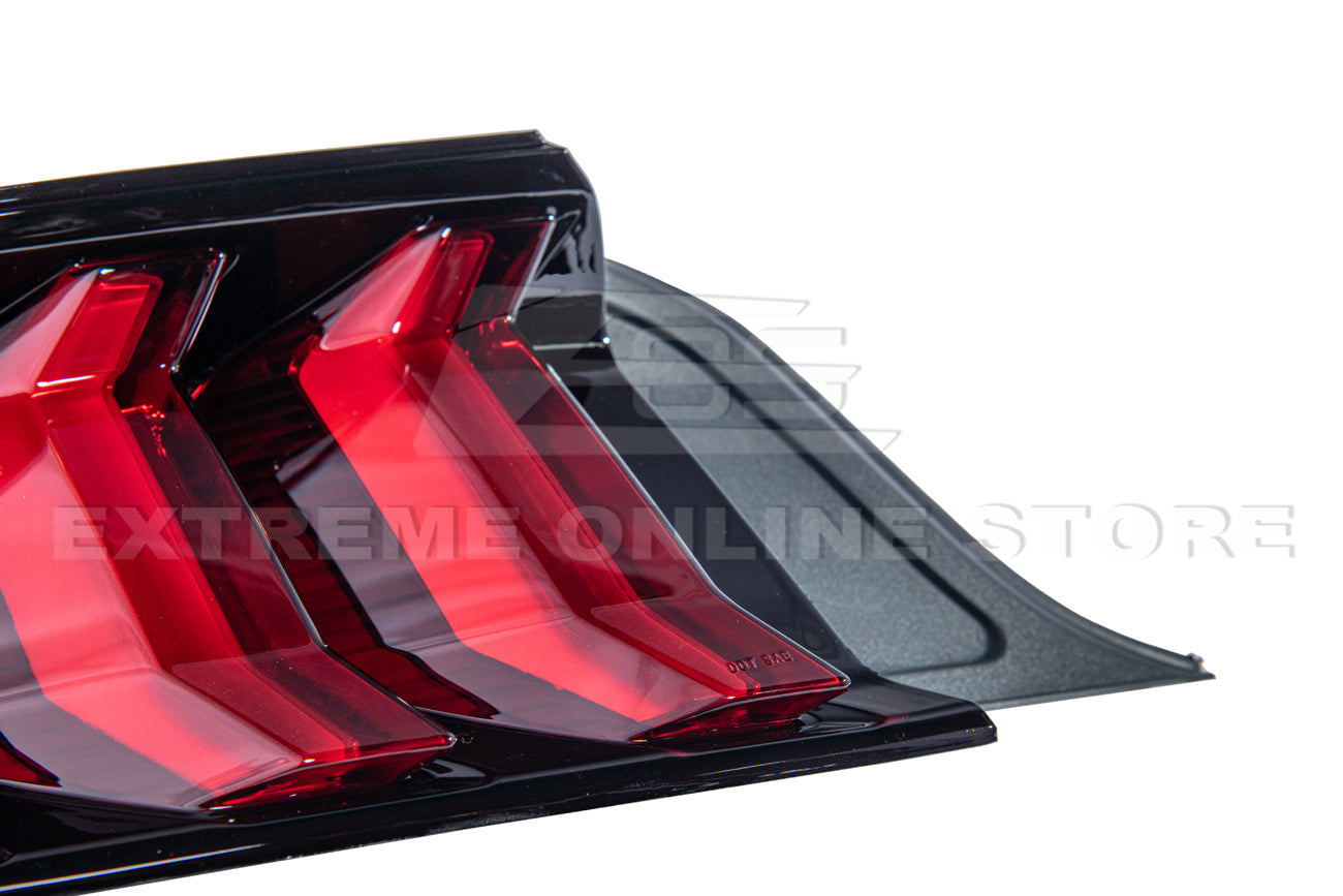 2015-23 Ford Mustang Signal LED XB RED / Clear Rear Taillight