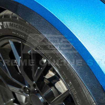 2014-19 Corvette C7 Base Carbon Flash Front & Rear Quarter Extension Pair