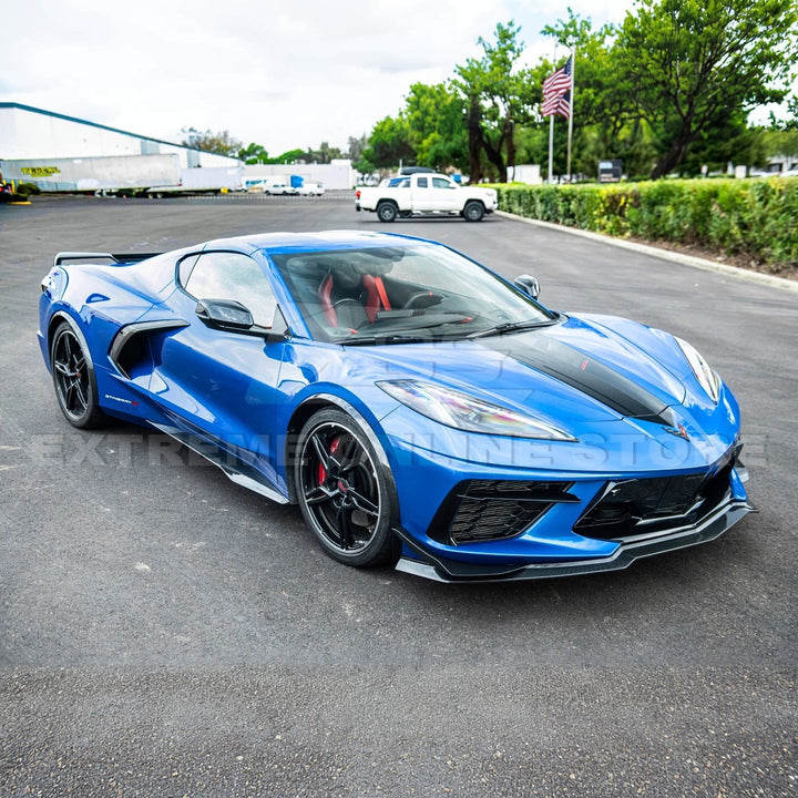 Chevrolet Corvette C8 DRY CARBON FIBER Side Wheel Fender