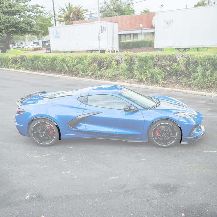 Chevrolet Corvette C8 DRY CARBON FIBER Side Wheel Fender