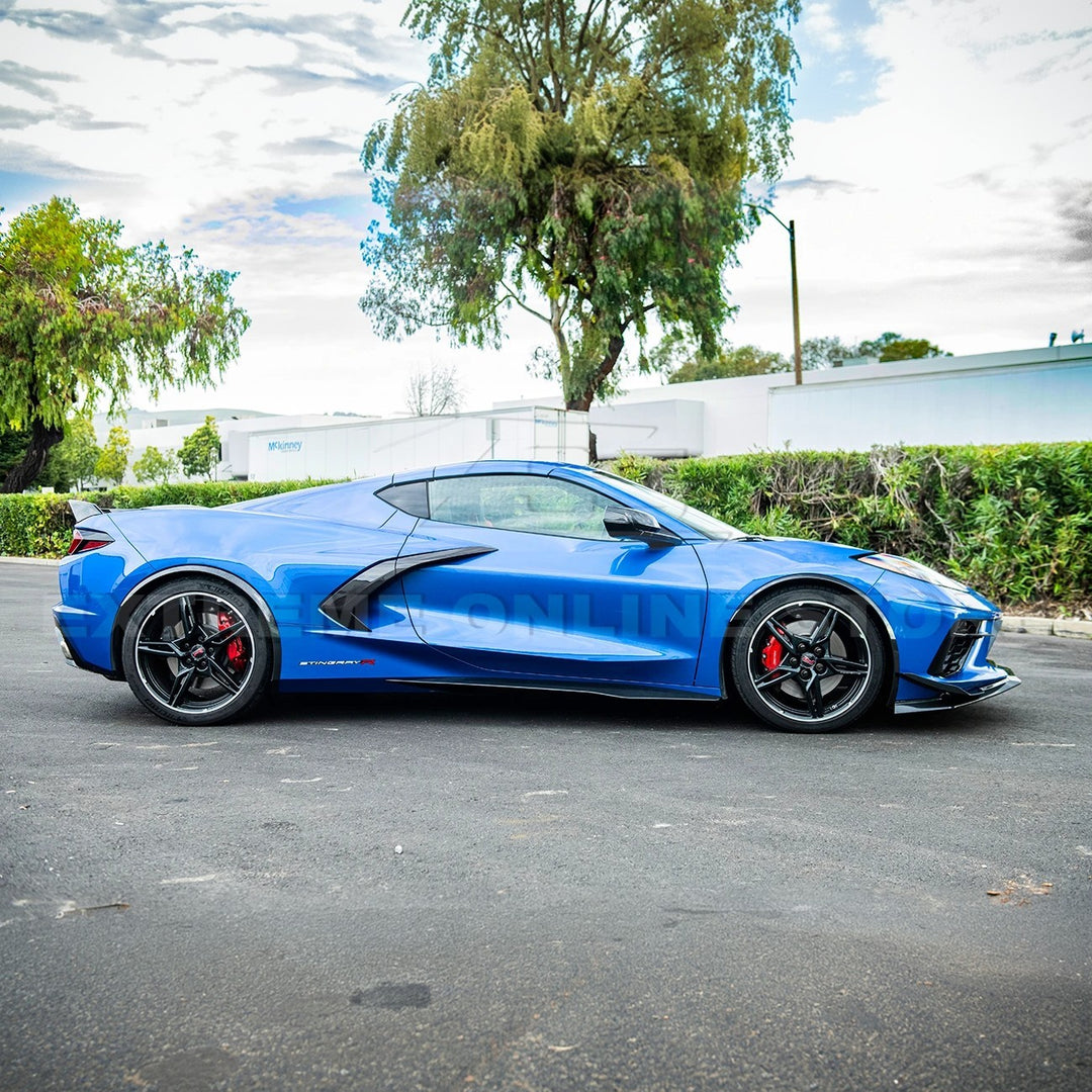 Chevrolet Corvette C8 DRY CARBON FIBER Side Wheel Fender