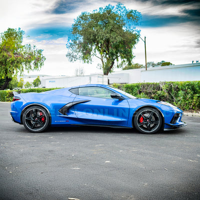 Chevrolet Corvette C8 Z06 Conversion Side Skirts
