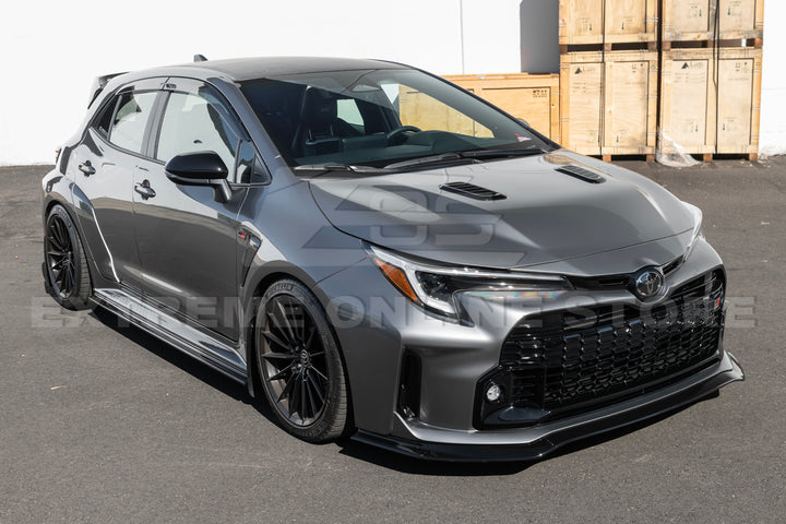 2023-24 GR Corolla Carbon Fiber Front Lip &amp; Side Skirts