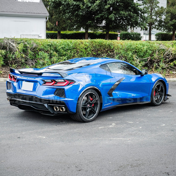 Chevrolet Corvette C8 DRY CARBON FIBER Side Wheel Fender
