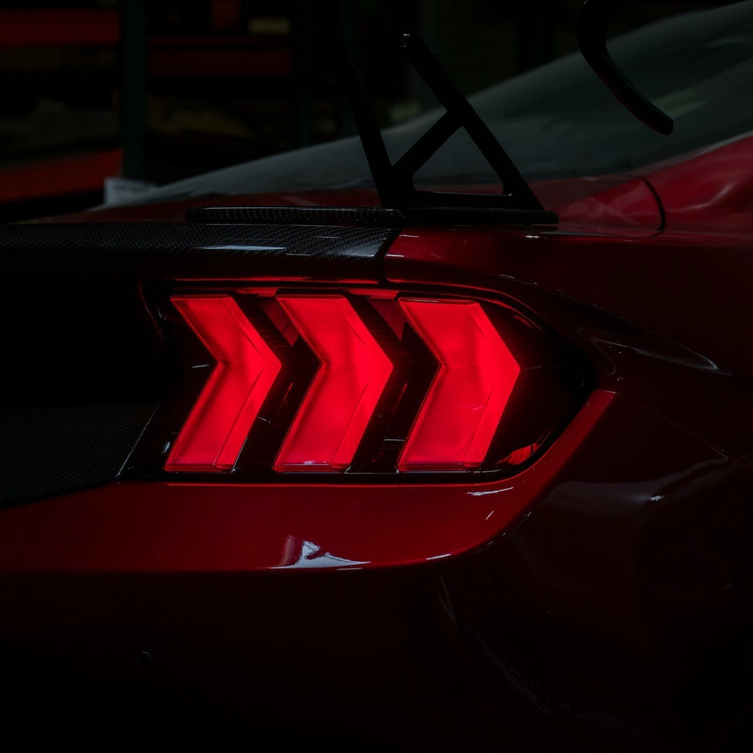 2024-Up Ford Mustang | Euro Style RGB Sequential Signal LED Rear Taillight