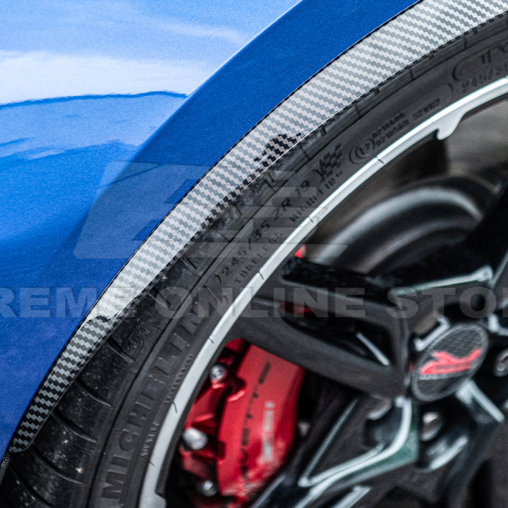 Chevrolet Corvette C8 DRY CARBON FIBER Side Wheel Fender