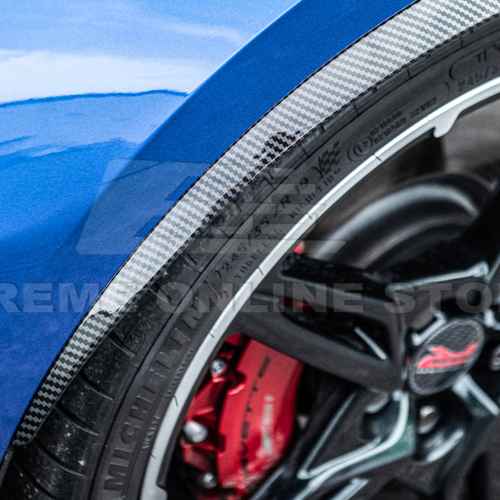 Chevrolet Corvette C8 DRY CARBON FIBER Side Wheel Fender