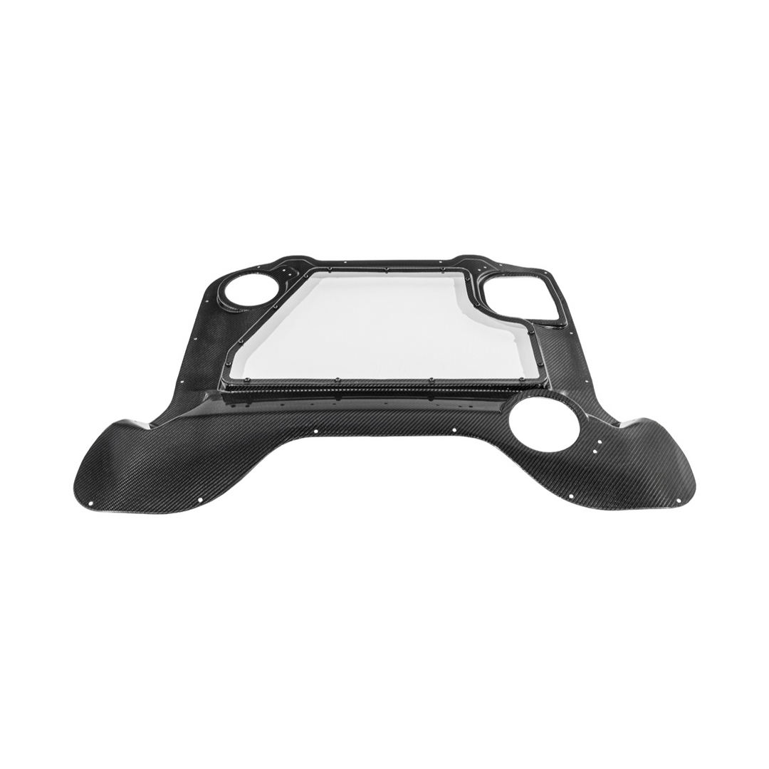 Corvette C8 E-Ray Convertible CARBON FLASH Engine Bay Panel Clear Cover