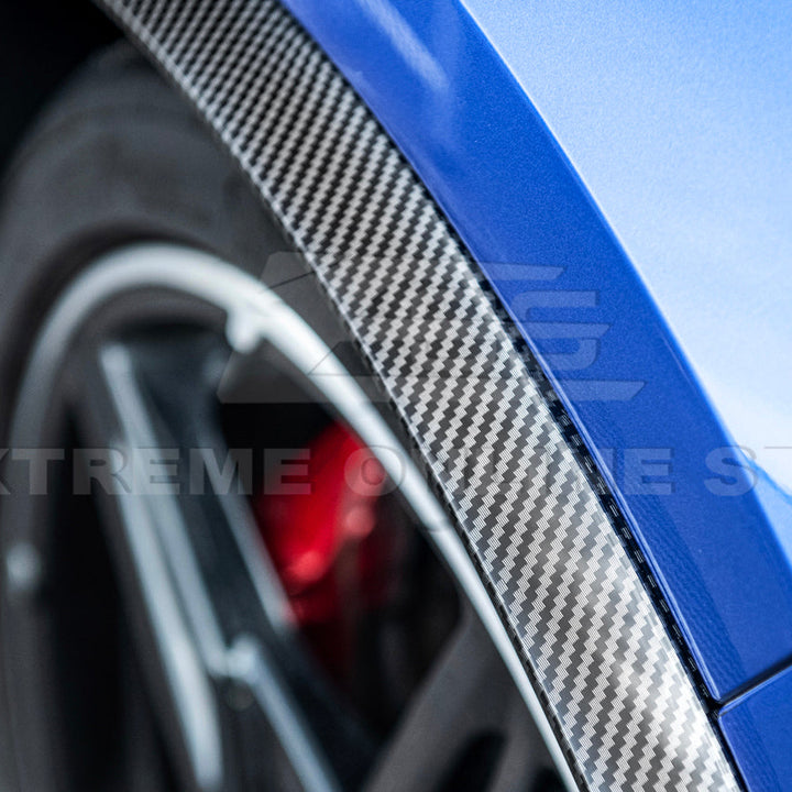 Chevrolet Corvette C8 DRY CARBON FIBER Side Wheel Fender