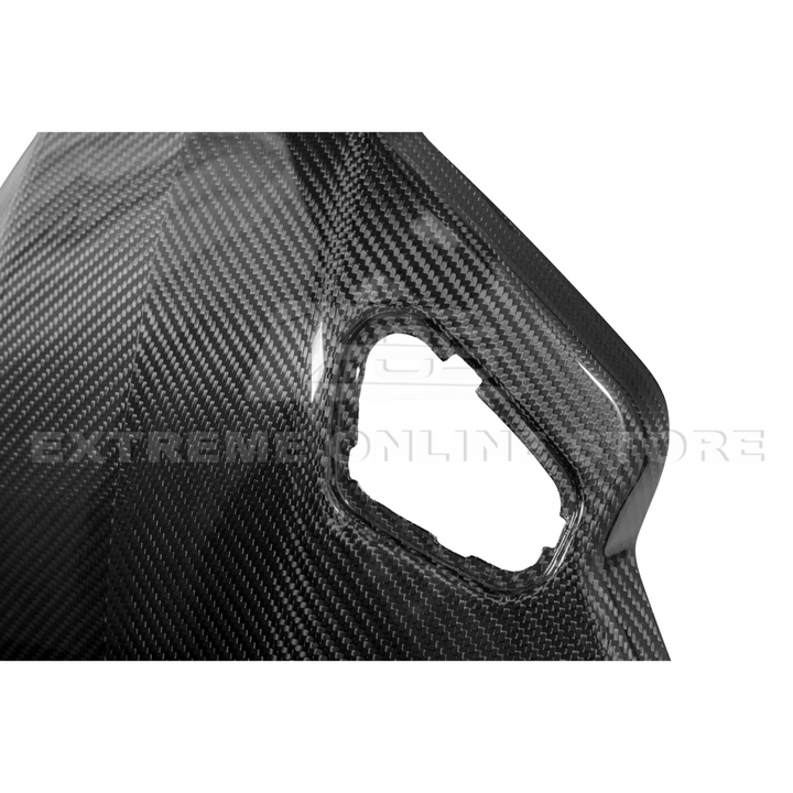 2016-19 CTS-V | ATS-V Dry CARBON FIBER Seat Back Cover