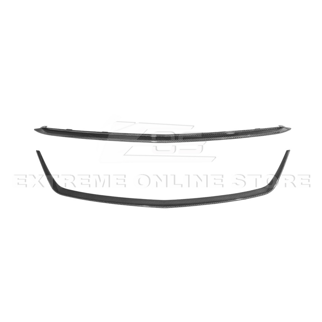2022-24 Cadillac CT5-V Blackwing Dry Carbon Fiber Front Upper &amp; Lower Grille Trim