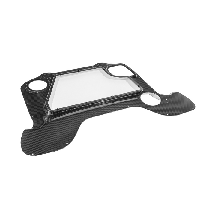 Corvette C8 E-Ray Convertible CARBON FLASH Engine Bay Panel Clear Cover