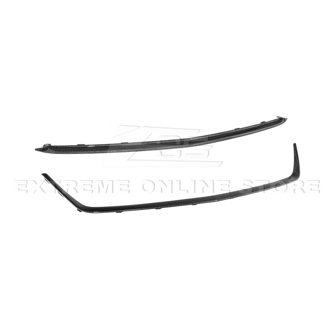2022-24 Cadillac CT5-V Blackwing Dry Carbon Fiber Front Upper &amp; Lower Grille Trim
