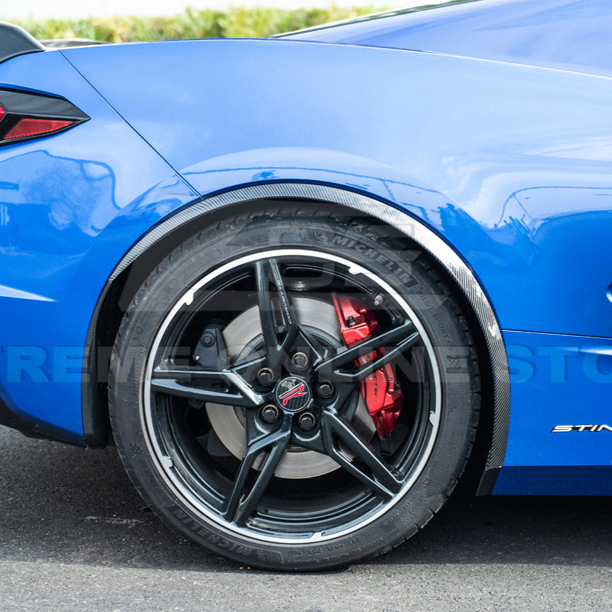 Chevrolet Corvette C8 DRY CARBON FIBER Side Wheel Fender