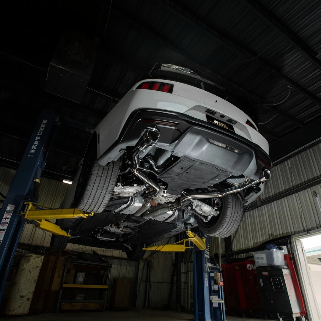 2024+ Ford Mustang GT &amp; EcoBoost Axle Back Exhaust