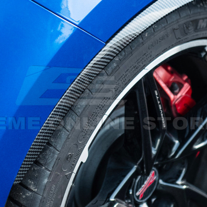 Chevrolet Corvette C8 DRY CARBON FIBER Side Wheel Fender