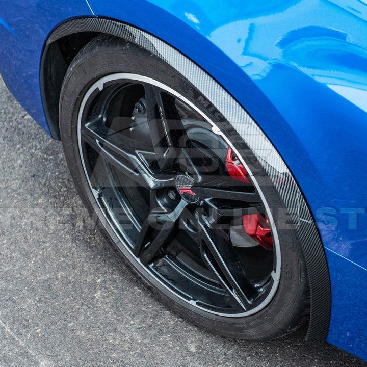Chevrolet Corvette C8 DRY CARBON FIBER Side Wheel Fender