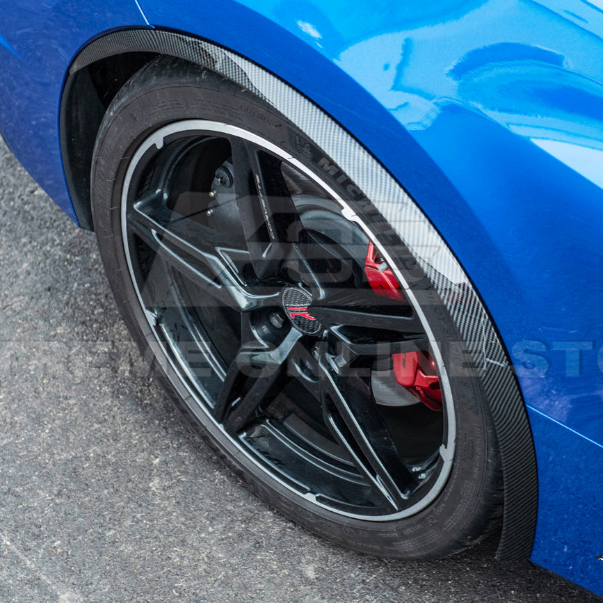 Chevrolet Corvette C8 DRY CARBON FIBER Side Wheel Fender