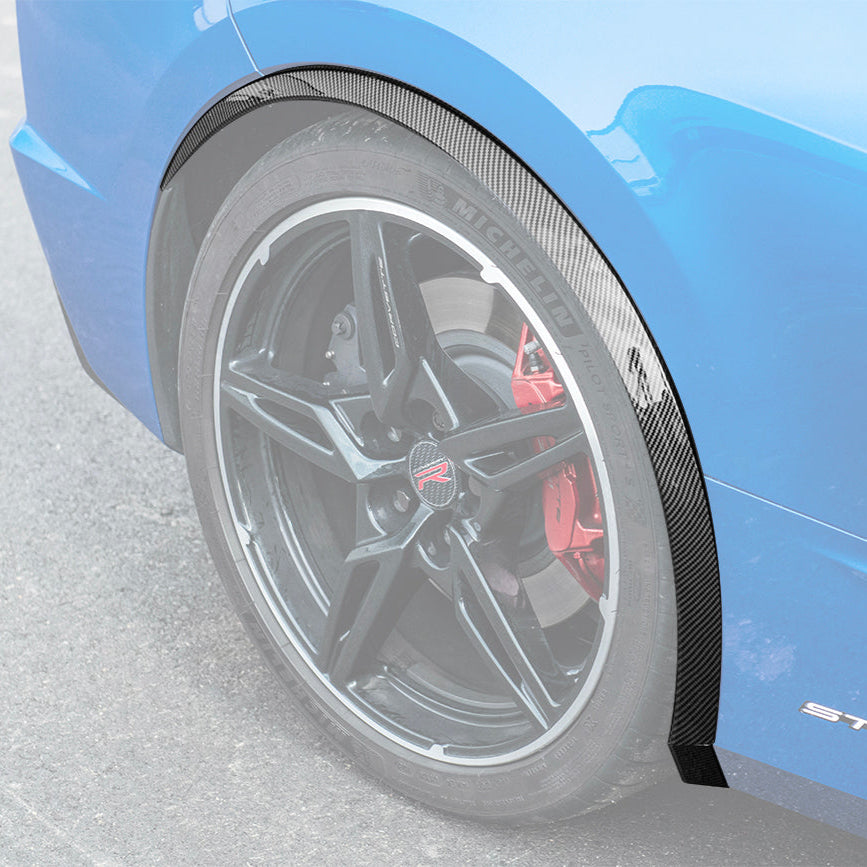 Chevrolet Corvette C8 DRY CARBON FIBER Side Wheel Fender