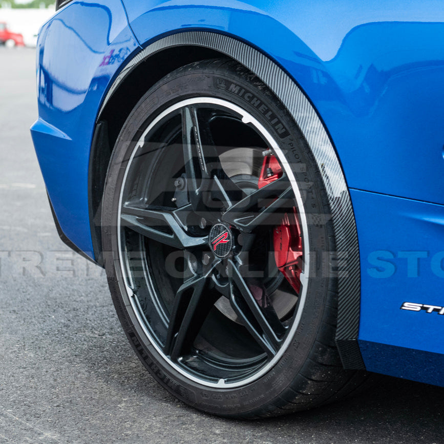 Chevrolet Corvette C8 DRY CARBON FIBER Side Wheel Fender