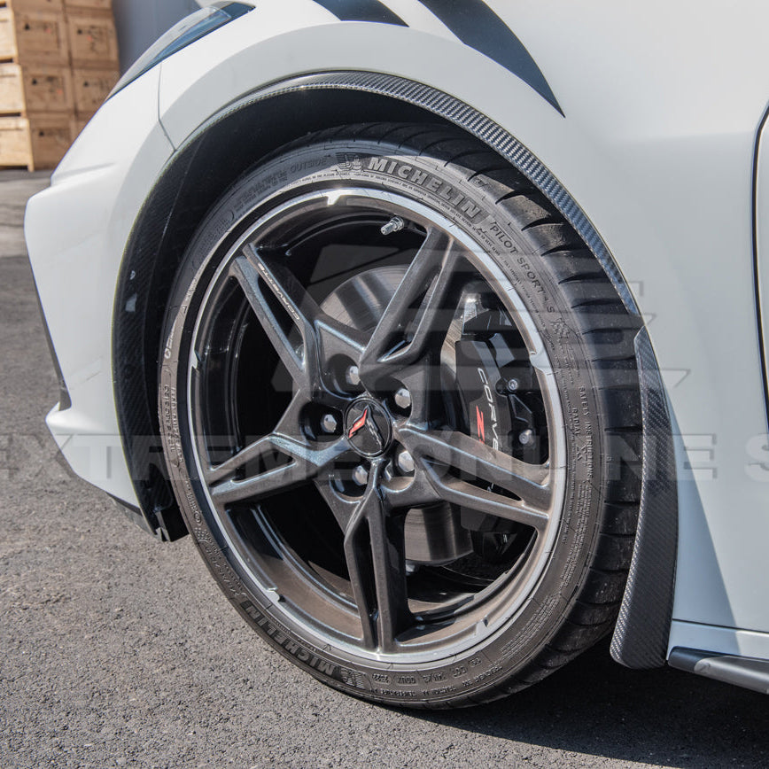 Chevrolet Corvette C8 DRY CARBON FIBER Side Wheel Fender