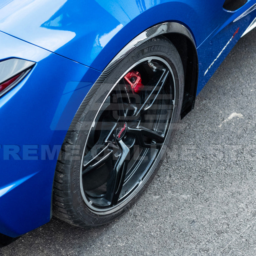 Chevrolet Corvette C8 DRY CARBON FIBER Side Wheel Fender