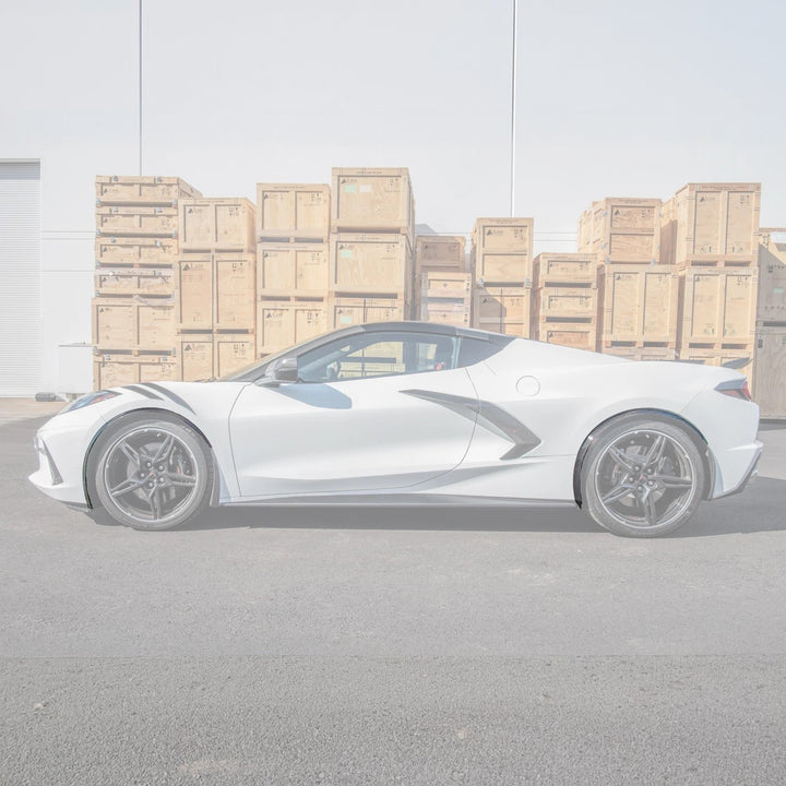 Chevrolet Corvette C8 DRY CARBON FIBER Side Wheel Fender