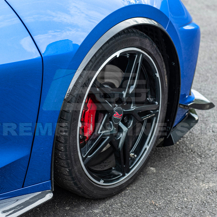 Chevrolet Corvette C8 DRY CARBON FIBER Side Wheel Fender