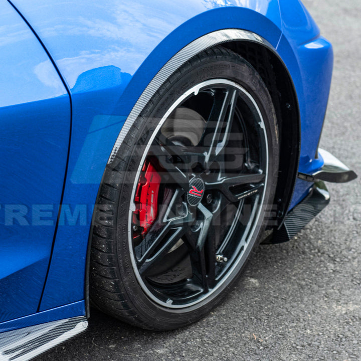 Chevrolet Corvette C8 DRY CARBON FIBER Side Wheel Fender