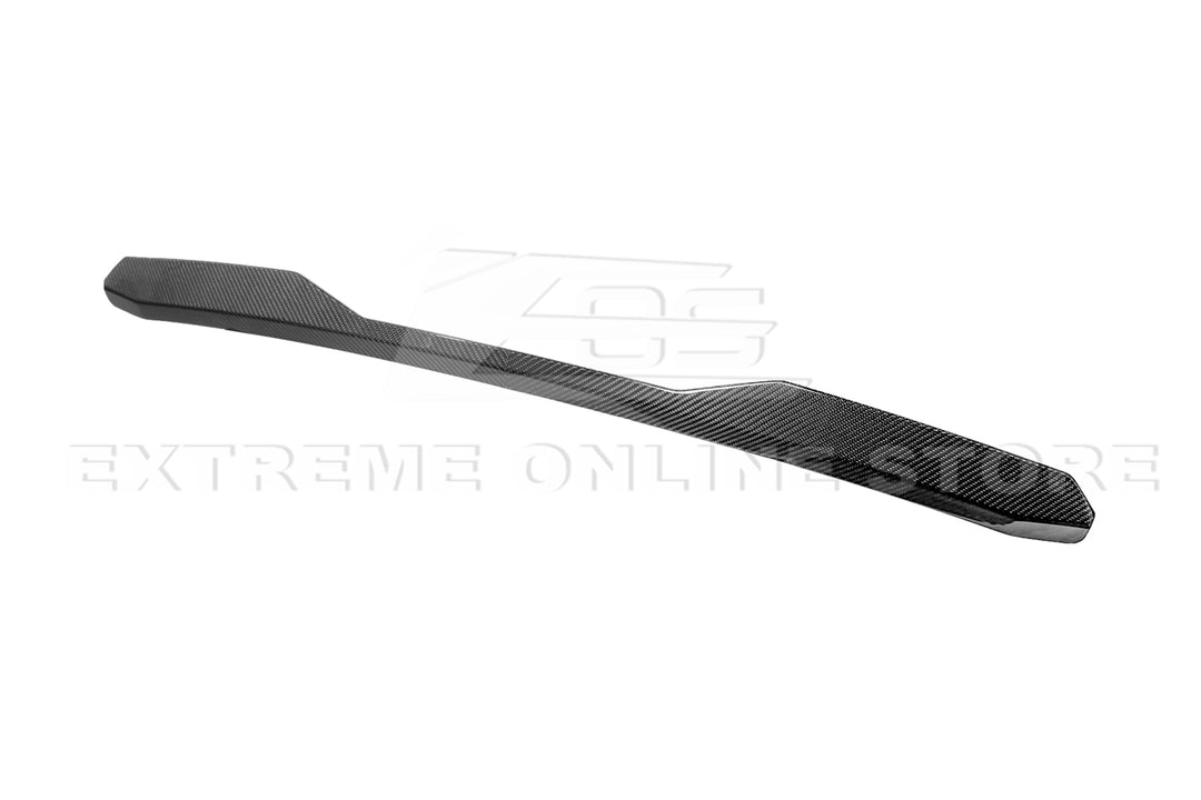 2024-Up Ford Mustang DRY Carbon Fiber GT Performance Wing Rear Gurney Flap Spoiler