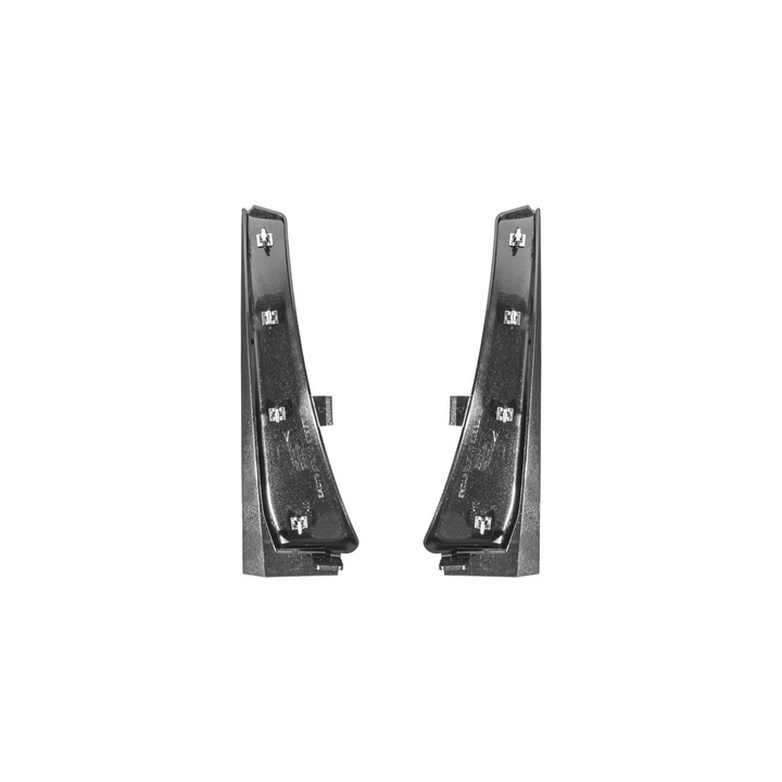 Corvette C8 Z06 XL Extended V2 Style Front Mud Flaps Guard