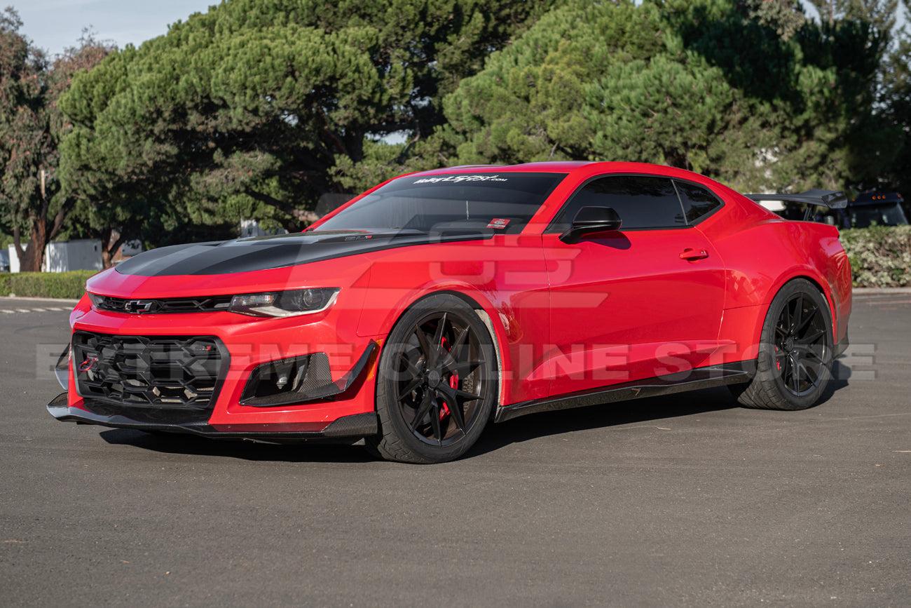 6th Gen Camaro ZL1 | 1LE Package Front Lip and Side Skirts